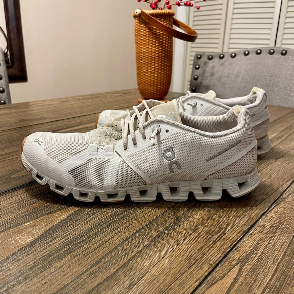 On Running White Athletic Shoes